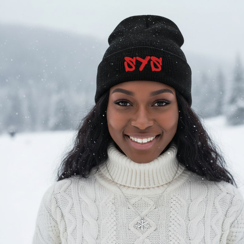 SYS Adult Benie Hat-Black