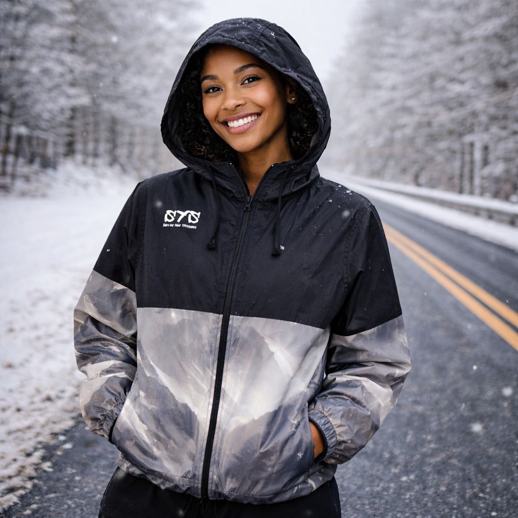 SYS Uinsex "Climb Your Mountain" Windbreaker